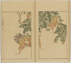 #宋紫石 #花鳥図 #掛軸 #肉筆 #絹本 #中国 #古玩 #宗紫石 #模写 2-800x800.jpg