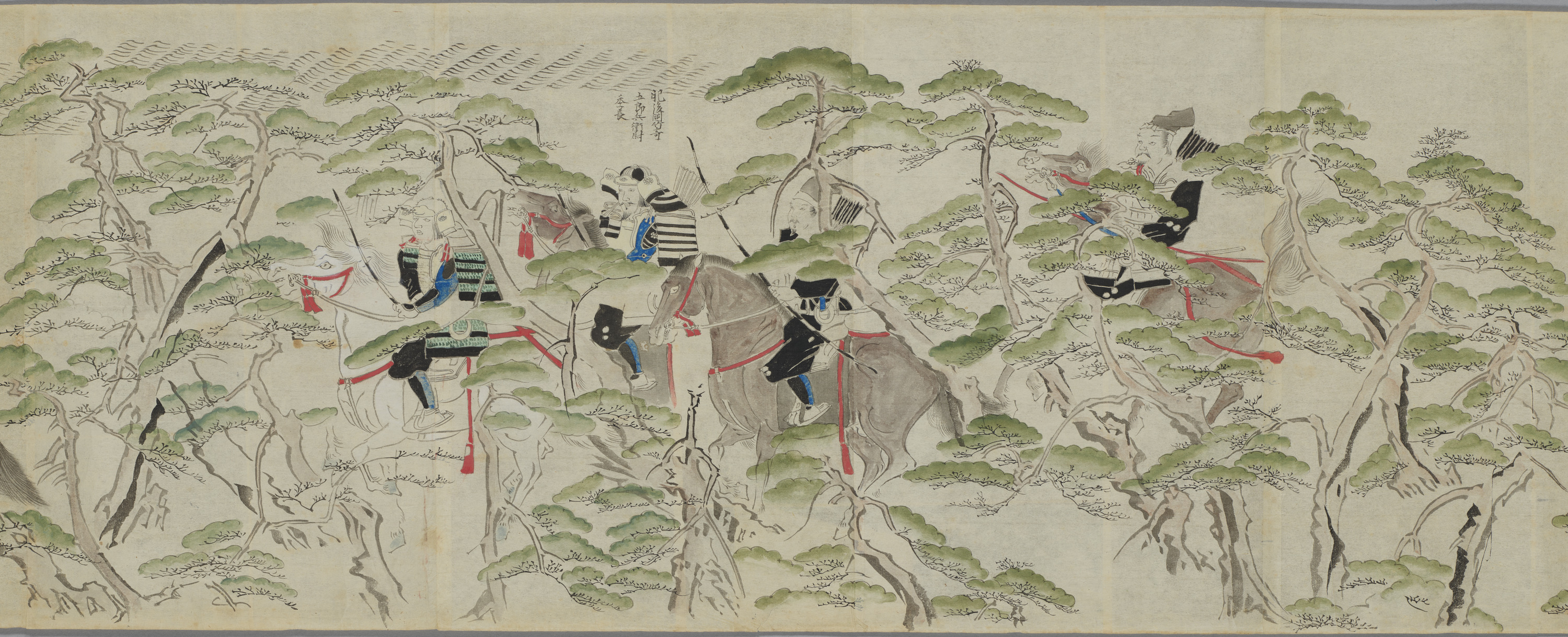 蒙古襲来絵詞模本　2巻