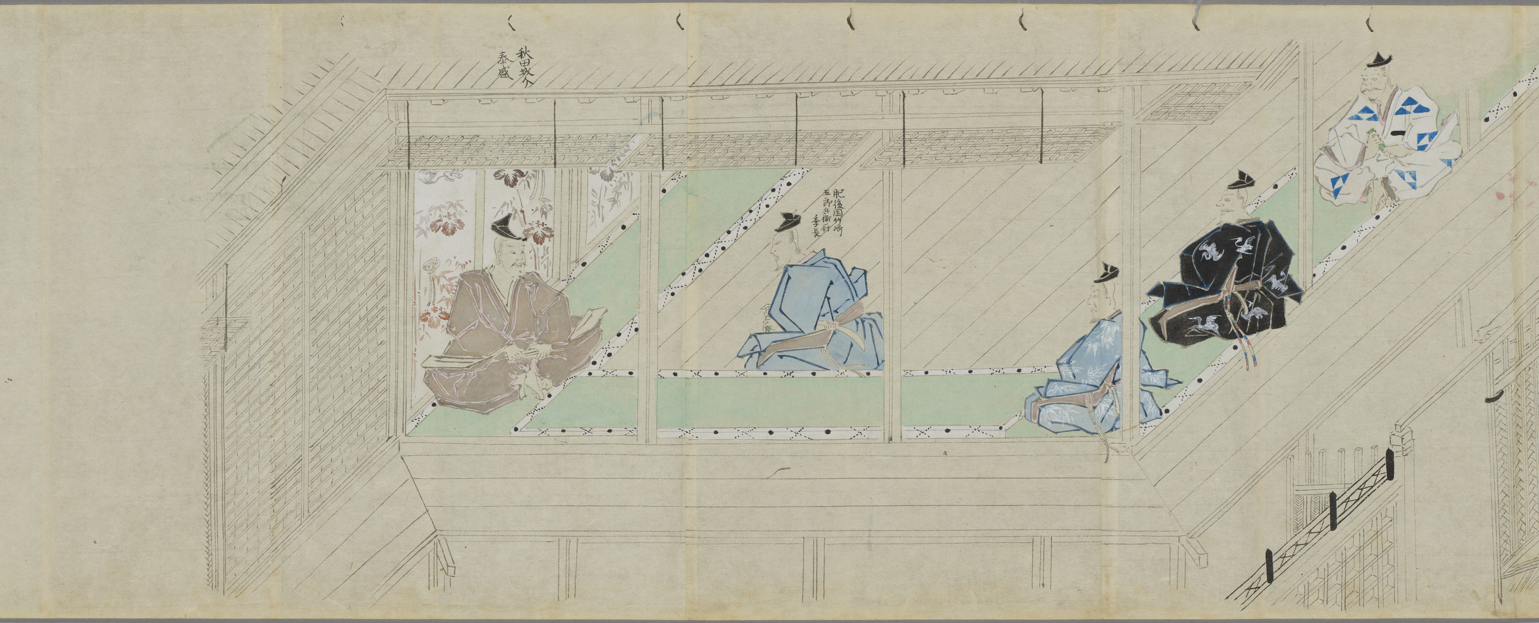 蒙古襲来絵詞模本　2巻