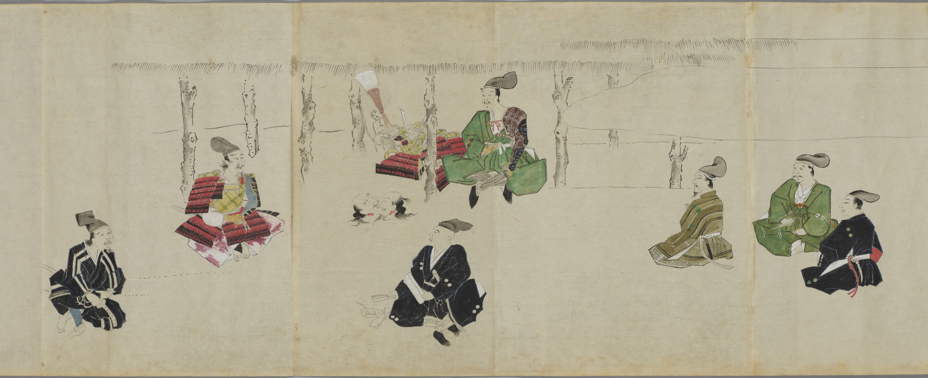 蒙古襲来絵詞模本　2巻