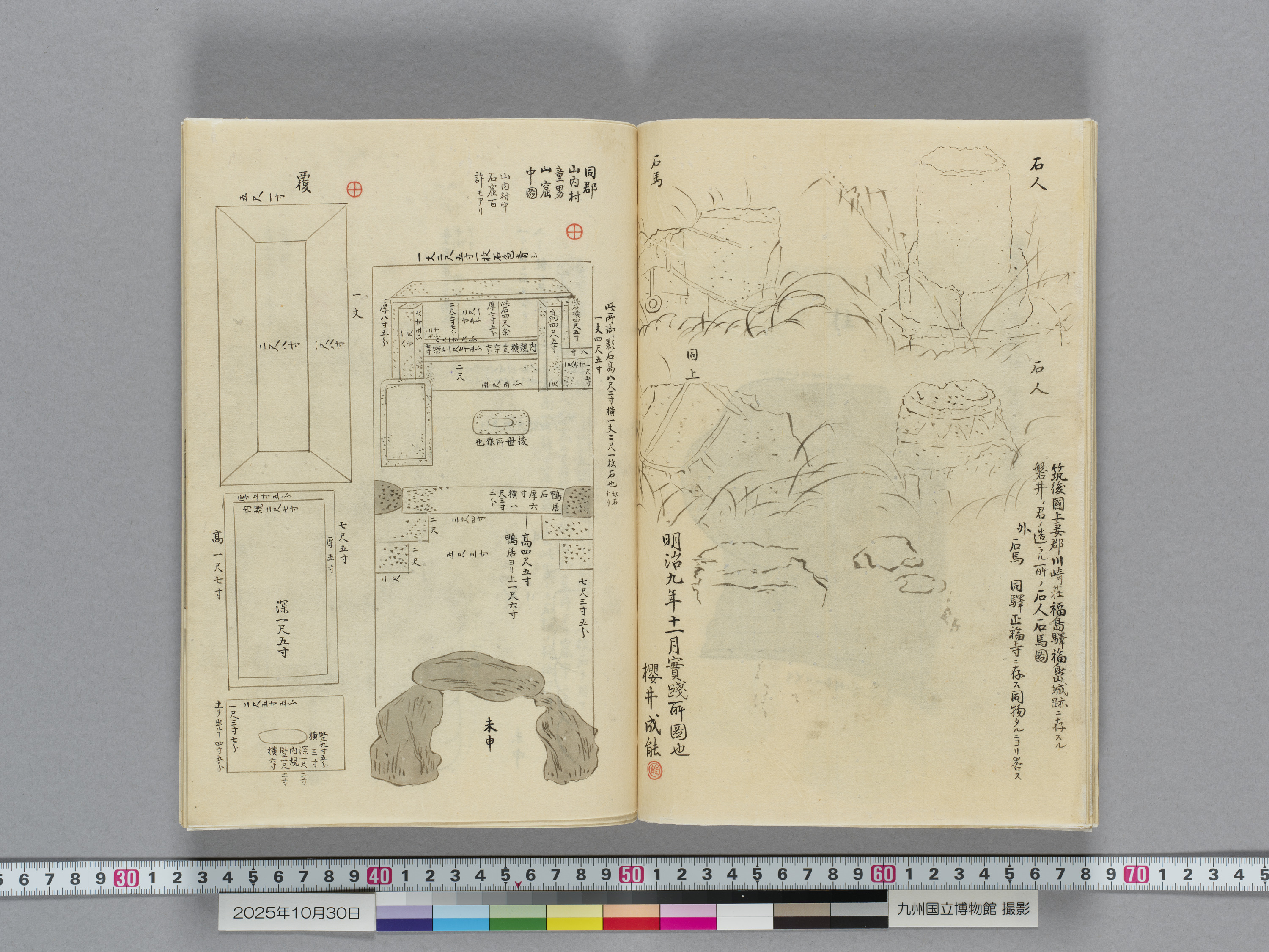 墳墓図考附録　1冊