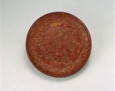 九州国立博物館 | 収蔵品ギャラリー | 後赤壁賦堆朱盤