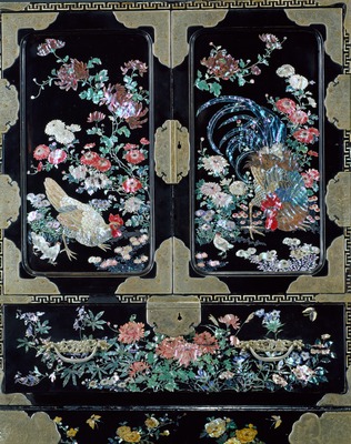 ♡P♡ 新品 単衣 螺鈿 唐花 落款 お仕立て上がり品 訪問着 6129 九州国立博物館 | 収蔵品画像利用申請