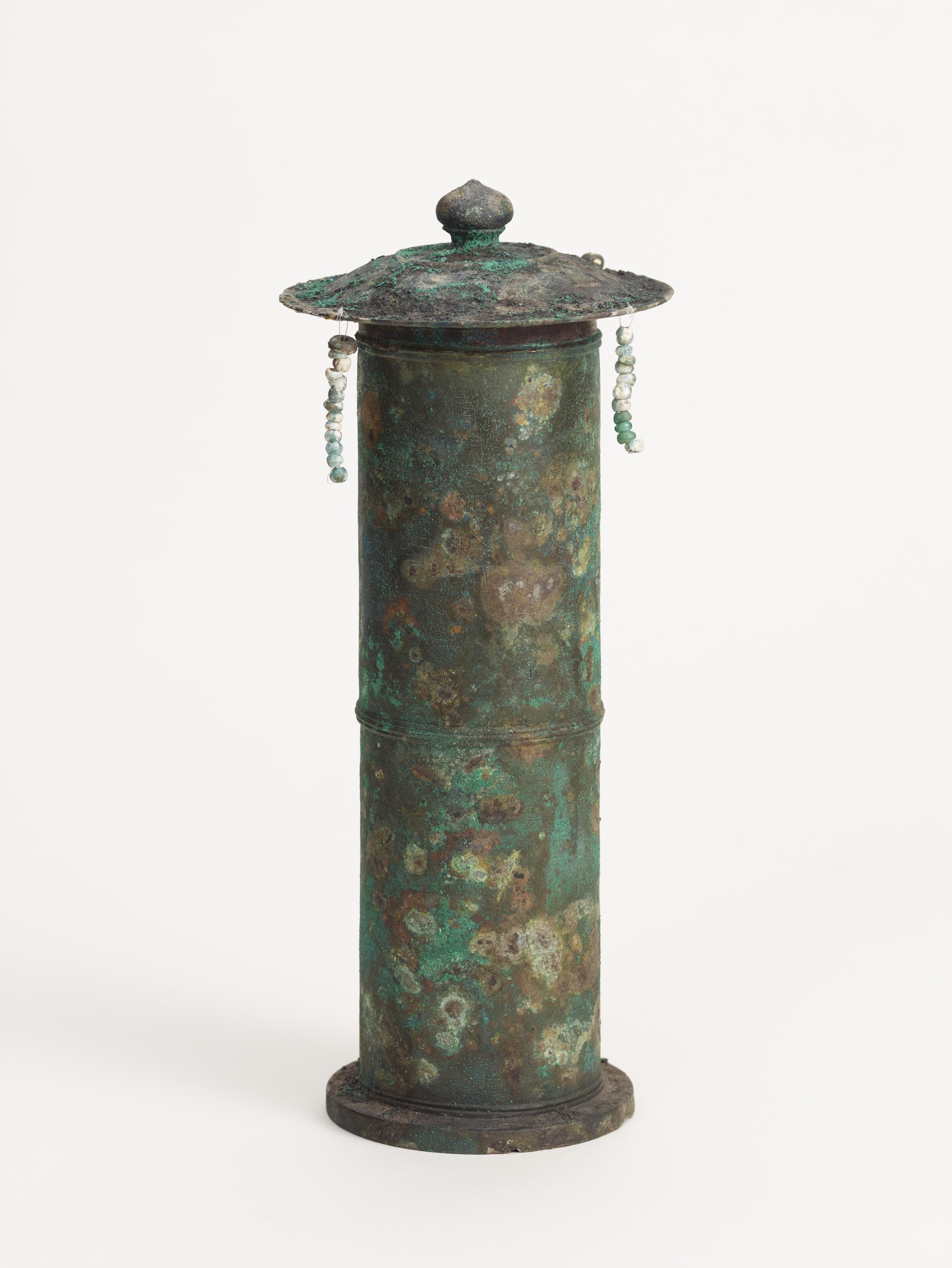 九州国立博物館 | 収蔵品データベース | 銅製瓔珞付経筒