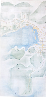 厳原湾図（対馬宗家文書）