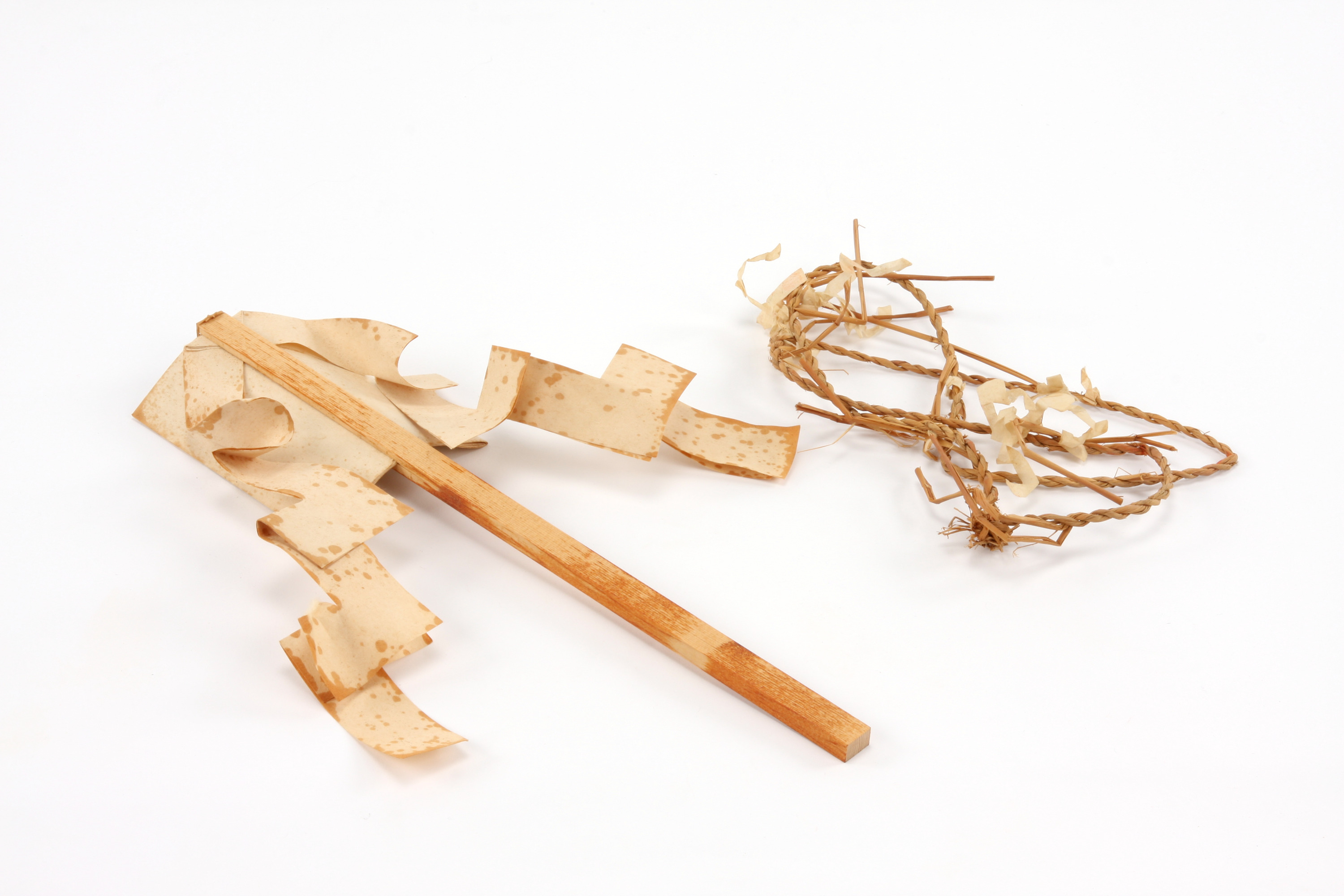 重要文化財　天照大神御幣帛（対馬宗家文書）　1本